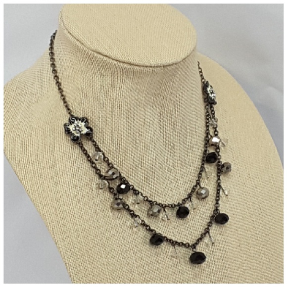 Glass Beads Rhinestones Floral Mixed Materials 18 - Picture 6 of 8